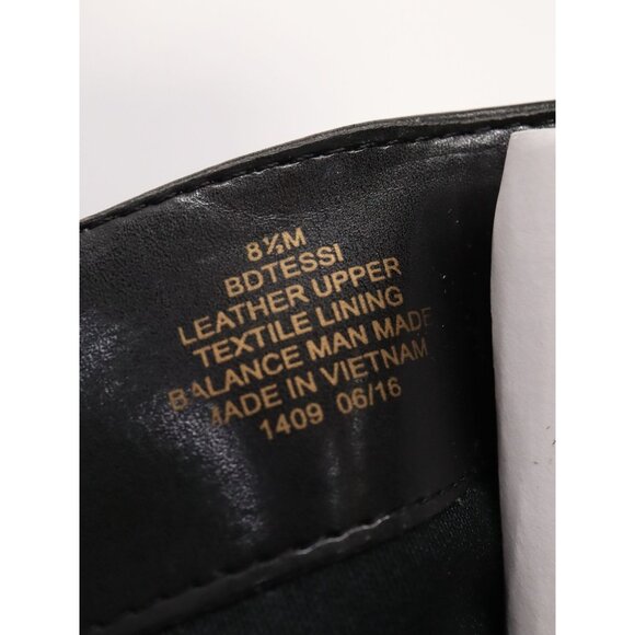 Bandalino Tessi Black Leather Wide Calf Riding Boots Womens Size 8.5 New - Picture 8 of 9